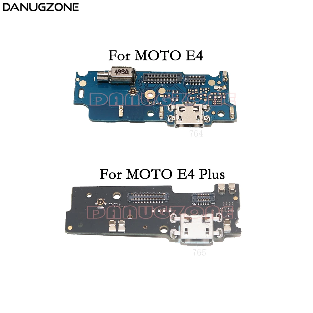 Usb порт для зарядки док-станция разъем для зарядки плата гибкий кабель с микрофоном+ вибратор для Motorola Moto E4 Plus
