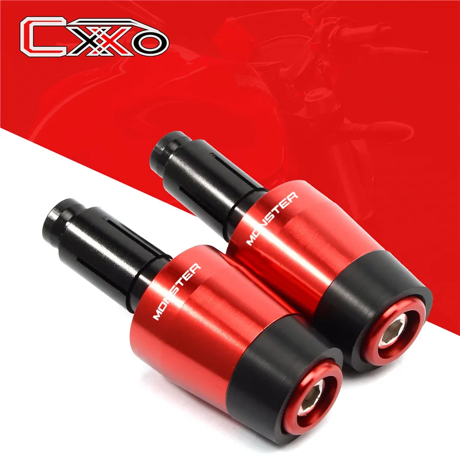 Торцевая Крышка для ручки красная крышка DUCATI MONSTER 400 620 695 696 795 796 797 821 1200 1200S |