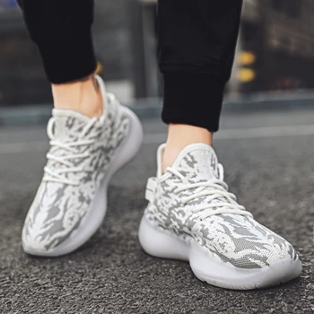 

High Quality Men Casual Shoes Spring Autumn Adult Male Shoes Design Brand Black White Men Trainers Shoes Lace Up Breathable