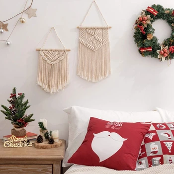 

Wall Hanging design Woven Tapestry macrame wall hanging Home Decor Apartment Dorm Room Decoration