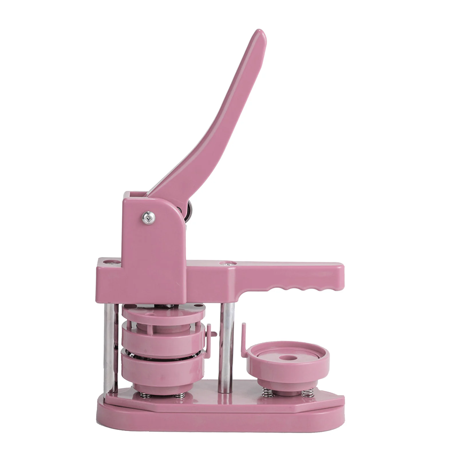 Portable Button Maker Machine DIY Pin Button Round Personalised Badge Punch Press Making Tool Supplies badge maker button maker machine