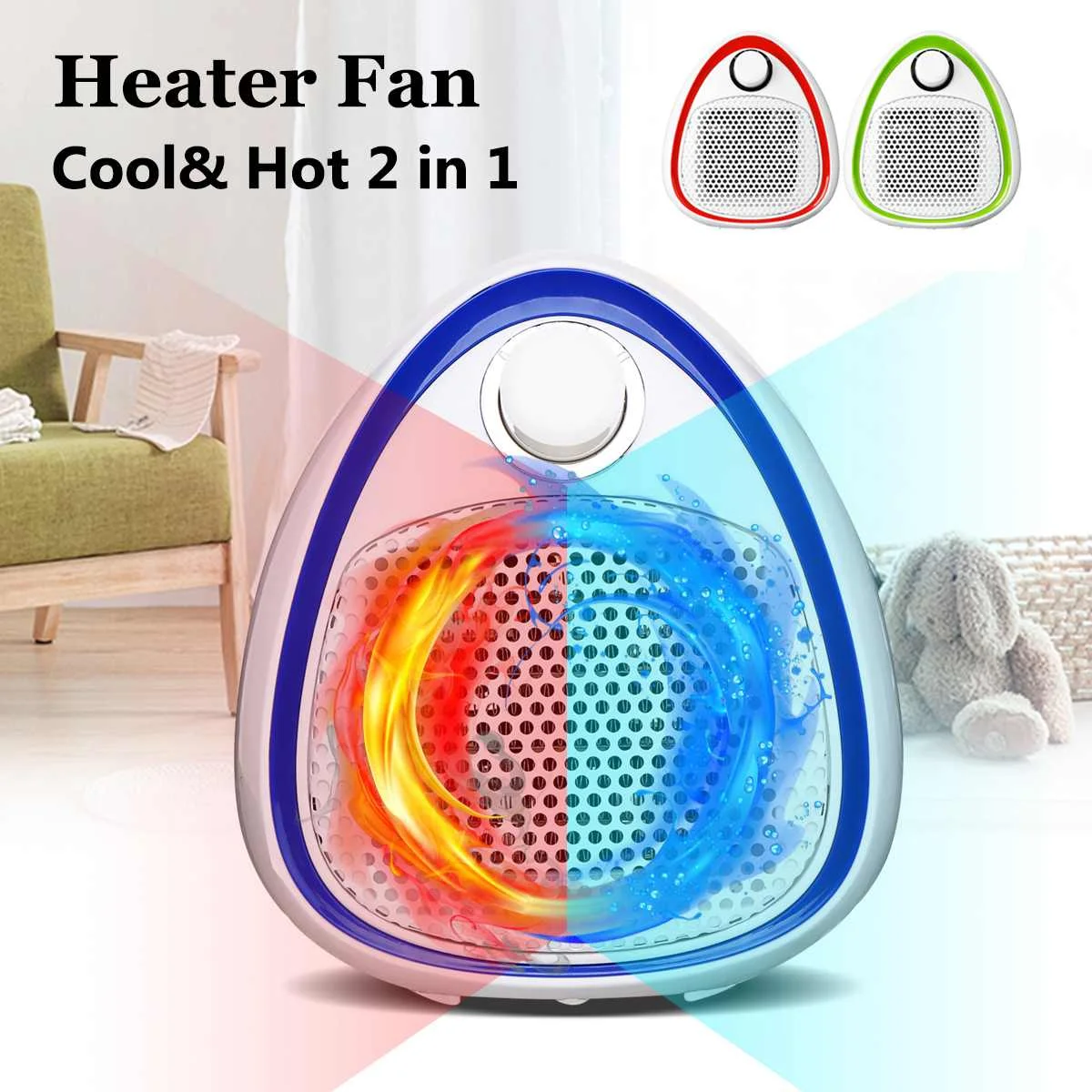 1200W heating and cooling dual-purpose heaters ceramic heaters