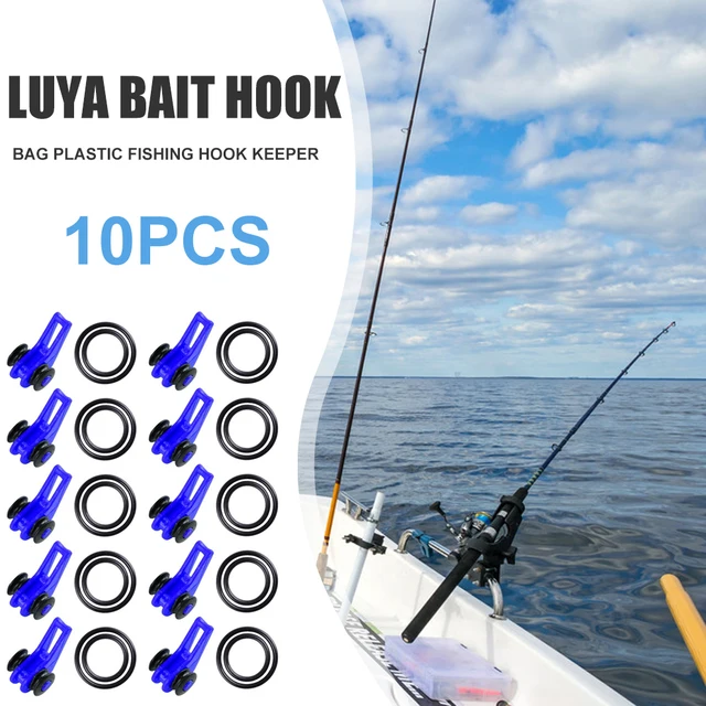 Catch Cover Rod Holderfishing Hook Keeper - Plastic Safety Holder For Rods  & Lures