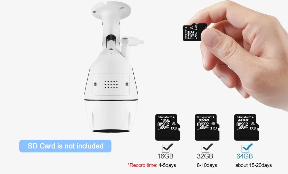 HD 5 мегапиксельная Wi Fi IP камера ONVIF 1080P беспроводная проводная CCTV цилиндрическая