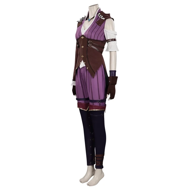 LOL The Sheriff of Piltover Caitlyn Cosplay Costumes Arcane Caitlyn Outfit Halloween Carnival League of Legends
