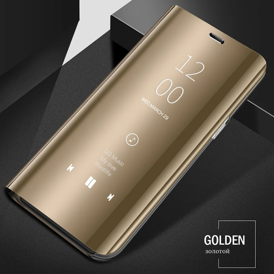 Smart mi rror чехол для телефона для Xiaomi mi Red mi Примечание 8 7 6 5 K20 Pro 7A Pocophone F1 9T 8 9 SE A3 A2 Lite A1 mi x 3 2 флип-чехол