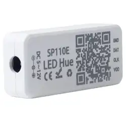 WS2812B SK6812RGB SK6812RGBW Bluetooth SP110E мини-контроллер, поддержка всей светодиодной ленты/модуля света/панели/струны, IOS/Android приложение