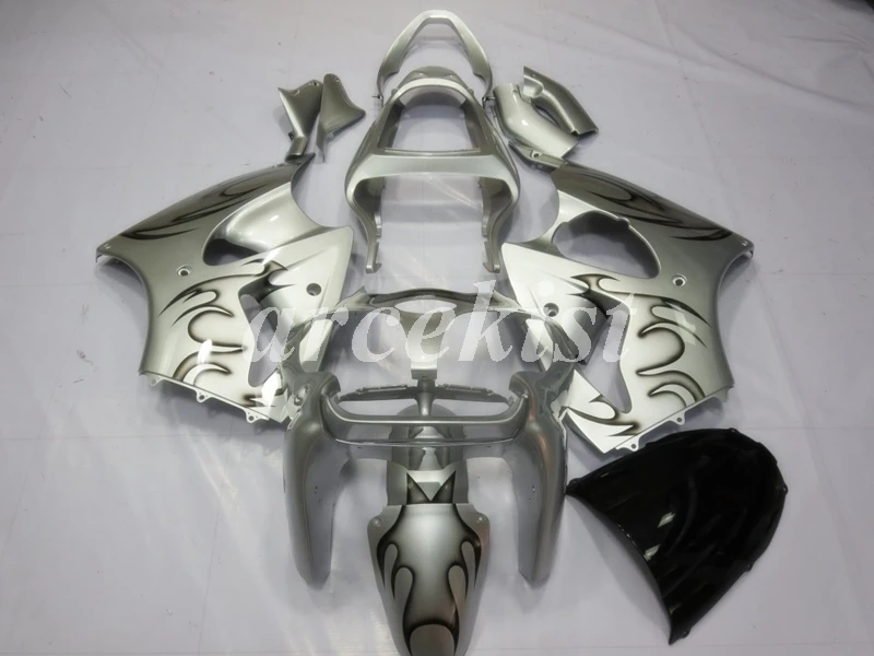 4 подарки ABS инжектор мотоцикл обтекатели комплект подходит для kawasaki Ninja ZX-6R 636 6R 00 02 01 2000 2001 2002 набор кузова оранжевый