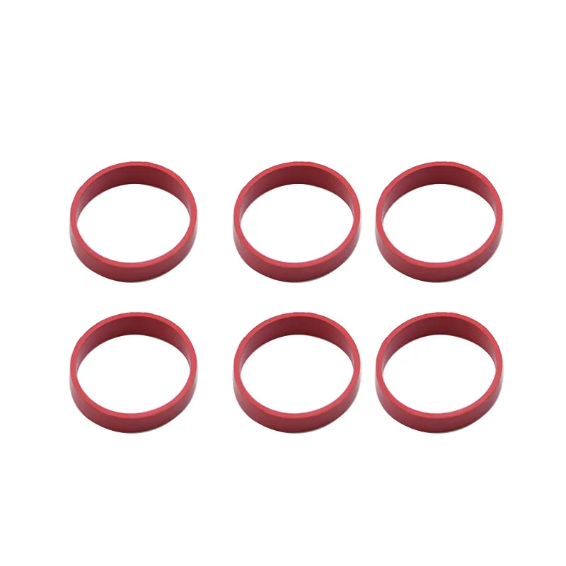 6PCS 22mm/33mm Swirl Flap Blanking Plates Seal Intake Manifold Gasket REPAIR DELETE KIT For BMW E39 E60 320d 330d 520d 525d 530d