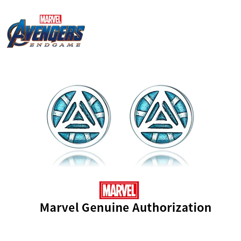 VANA серьги-гвоздики «Железный человек» Marvel Avengers серьги-гвоздики из стерлингового серебра 925 пробы Серьги-гвоздики