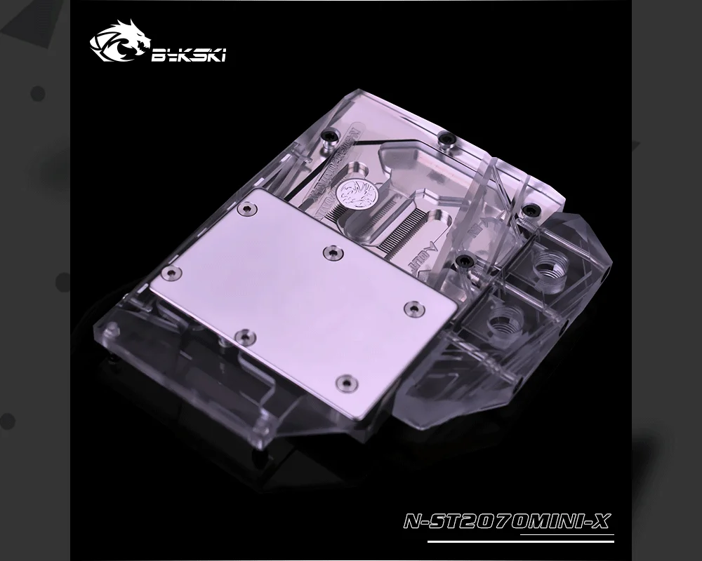 Bykski N-ST2070MINI-X, Full Cover Graphics Card Water Cooling Block, For Zotac GeForce RTX2070-8GD6 MINI OC
