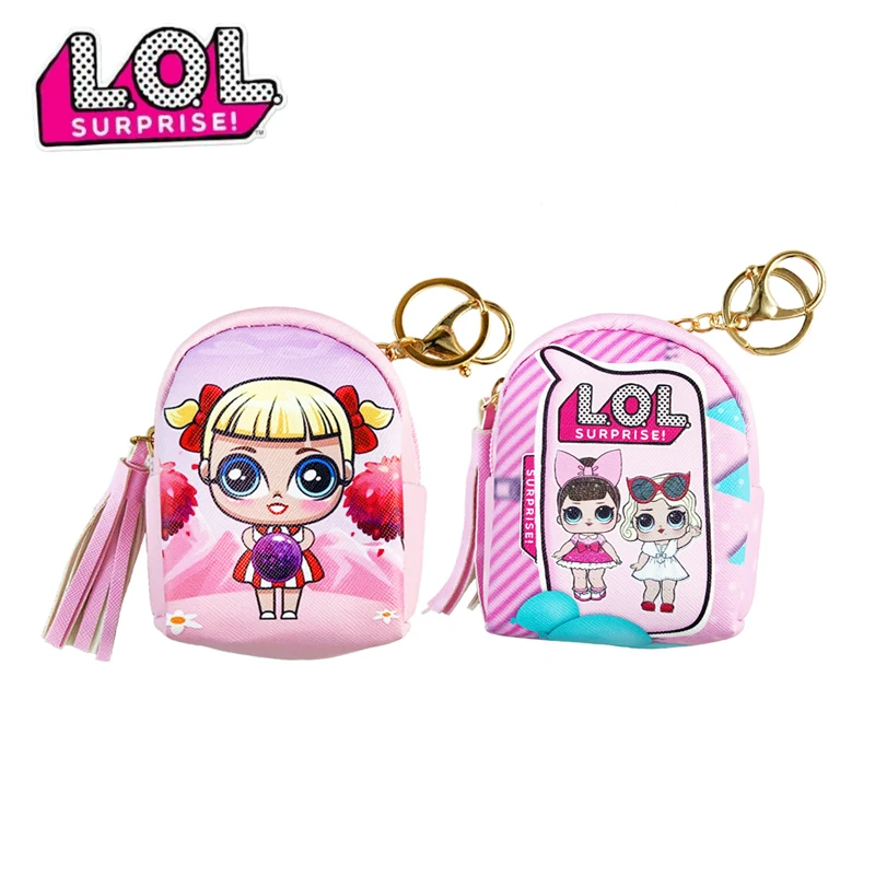 Кукла сюрприз LOL детский мультяшный мини кошелек для монет модная младенец аниме