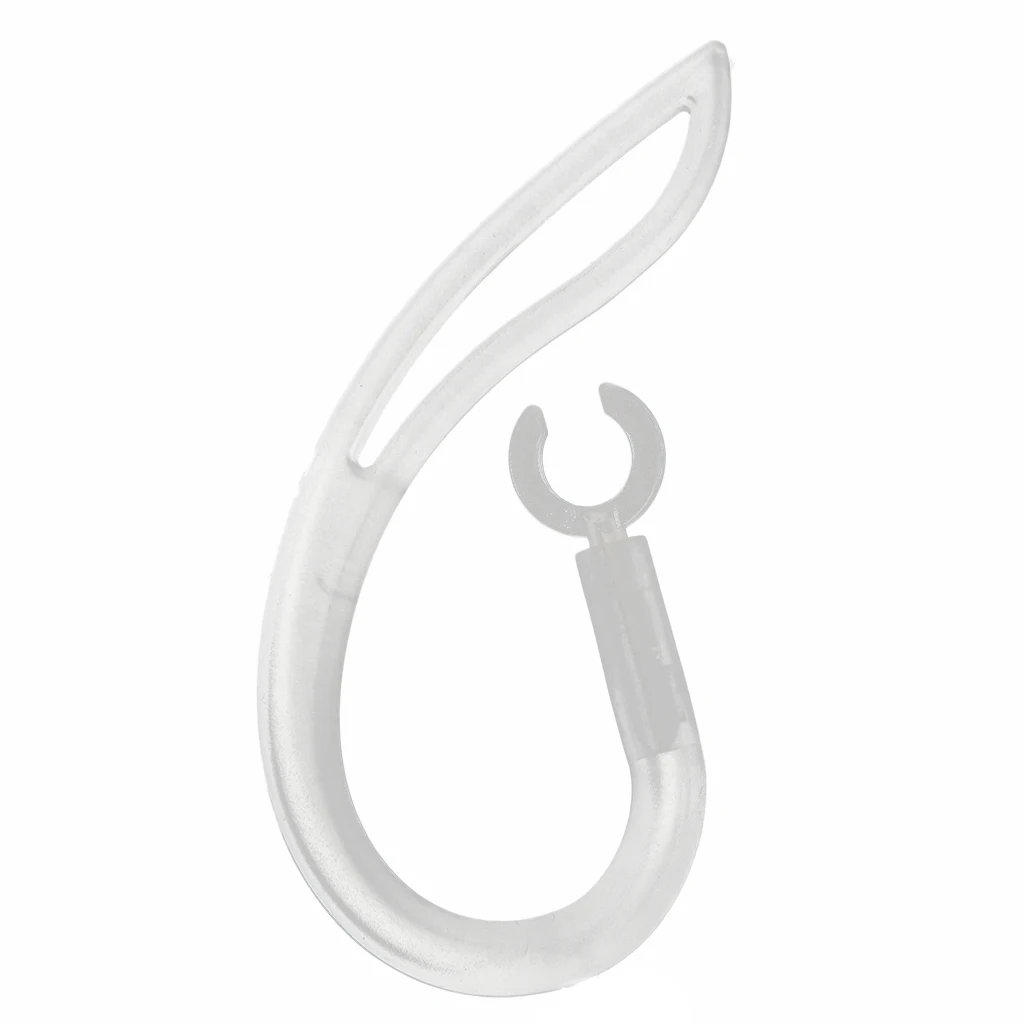 4pcs Clear Replacement Bluetooth Headset Earhooks for Marque M155 M165 M1100 M100 M55 M28 M25 (6mm)