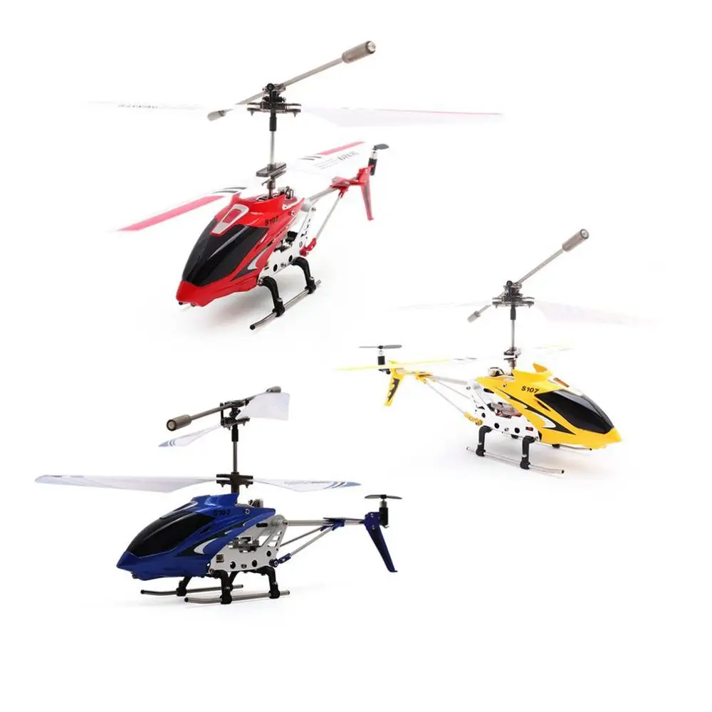 Original Syma S107G Gyro Metal Infrared Radio 3CH Mini Helicopter RC Remote Control Flying Drone for Toys Gift Present RTF