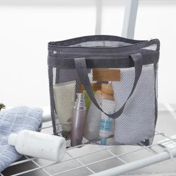 

1PC Makeup Organizer Pouch Women Travel Large Cosmetic Bag Set Makeup Mesh Toiletry Bags Unisex Wash Organizer Portable Pouch