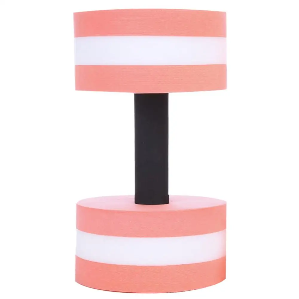 EVA Floating Dumbbell Fitness DIY Water Foam Swimming Pool Water Weight Aerobics Automatic Float Aquatics Barbell For Yoga