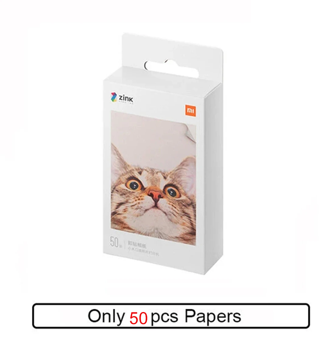 Newest Printer Xiaomi ZINK Pocket Printer Paper Self-adhesive Photo Print  Sheets Xiaomi 3-inch Mini Pocket Photo Paper 