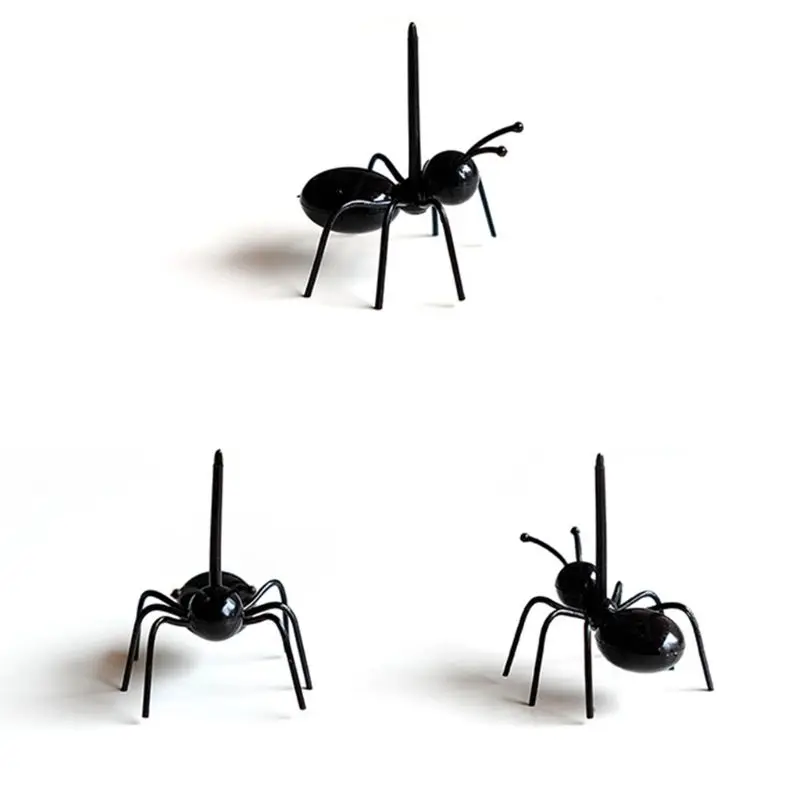 12 шт./компл. многоразовые Ant фруктовая вилка для фруктов несколько Применение посуда милый