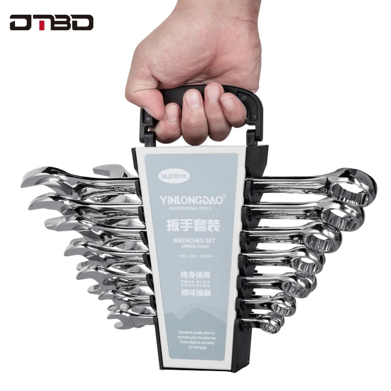 Torx Wrench Combination Wrench High Carbon Steel Combination Spanner Chrome Plated Metric Size for Auto Repairing