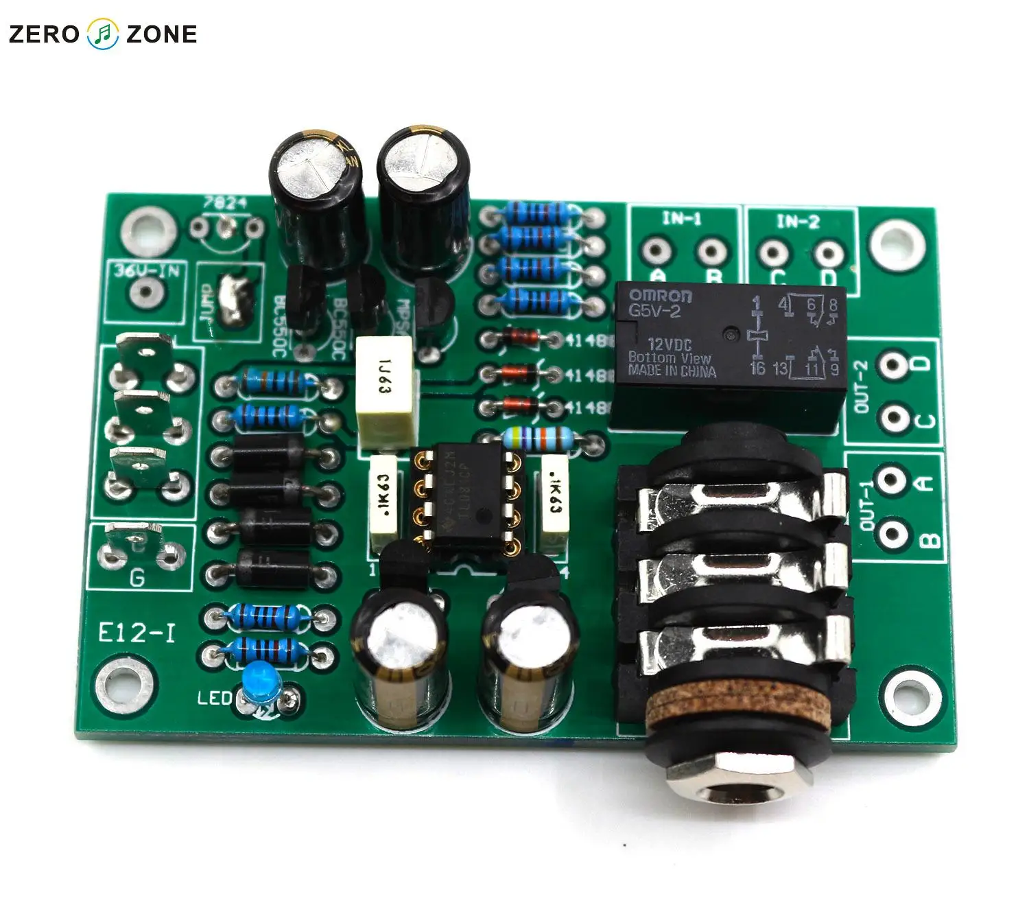 

E12-I protective electrical appliances (support dual, three, four channels) amp version-finished board