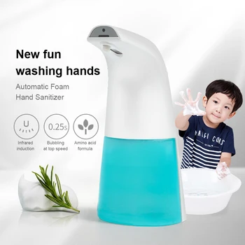 

Liquid Foam Dispenser Automatic Soap Dispenser Smart Sensor Hand Washer Soap Dispenser Foaming Pump For Bathroom/Kitchen/Hotel