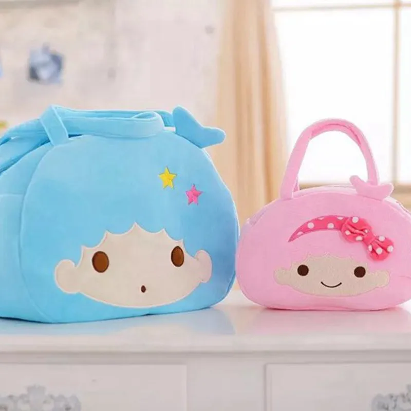 Hot Selling Gemini Satchel Creative Cartoon Plush Toy Doll-Processing Customizable Logo Recruit Agents