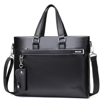 

2020 New Style Men's Bag Business Hand Computer Bag Men Crossbody Bag Horizontal Version Briefcase Key