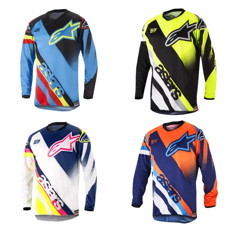 

Star Hot Selling Bicycle Clothing T-shirt Mountain Bike Clothing Riding Clothes Off-road Motorcycle Clothing Race Car Quick Serv