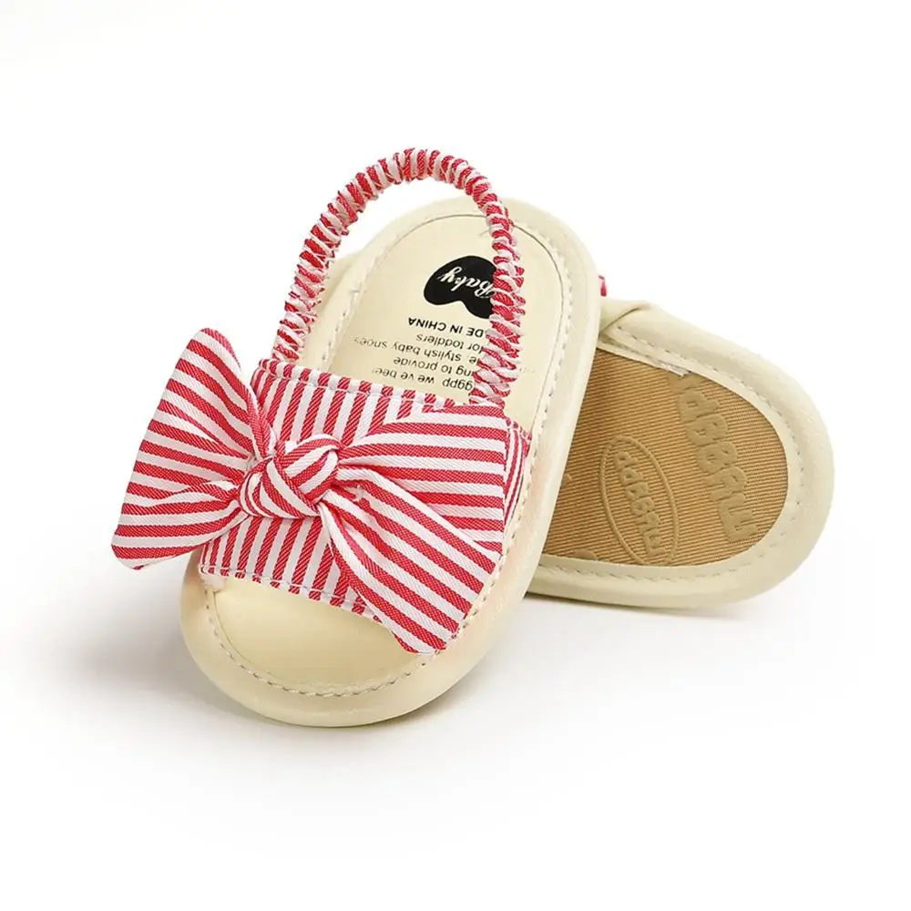 

Summer Baby Girls Toddler Soft Soled Bow Breathable Anti-Slip Sandals