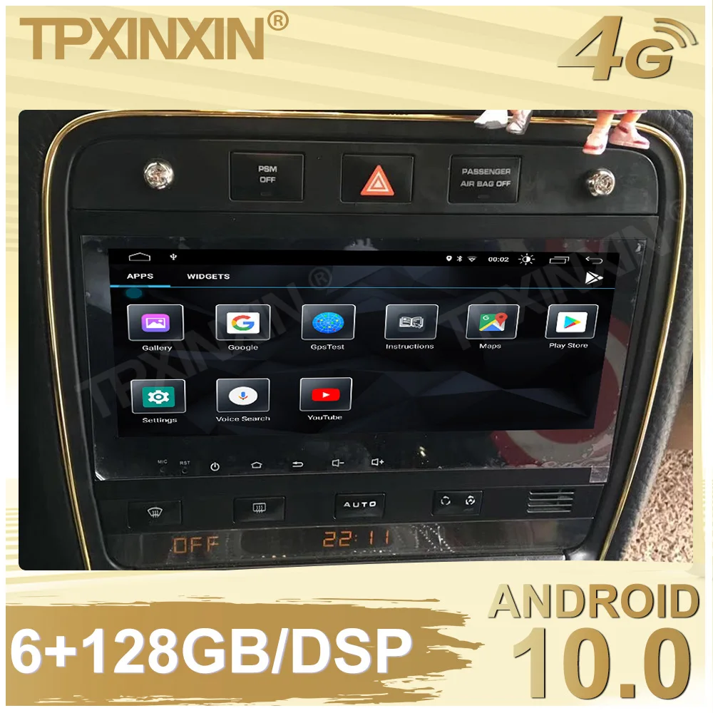 

6+128G For Porsche Cayenne 8.8 Android 10.0 Car Stereo Radio Tape Recorder Multimedia video player GPS navigation Built in DSP