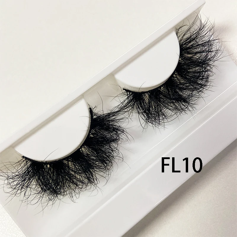 False Eyelashes 22mm FL Style 3D Real Mink False Eyelash for Makeup fake eyelashes eyelash extension