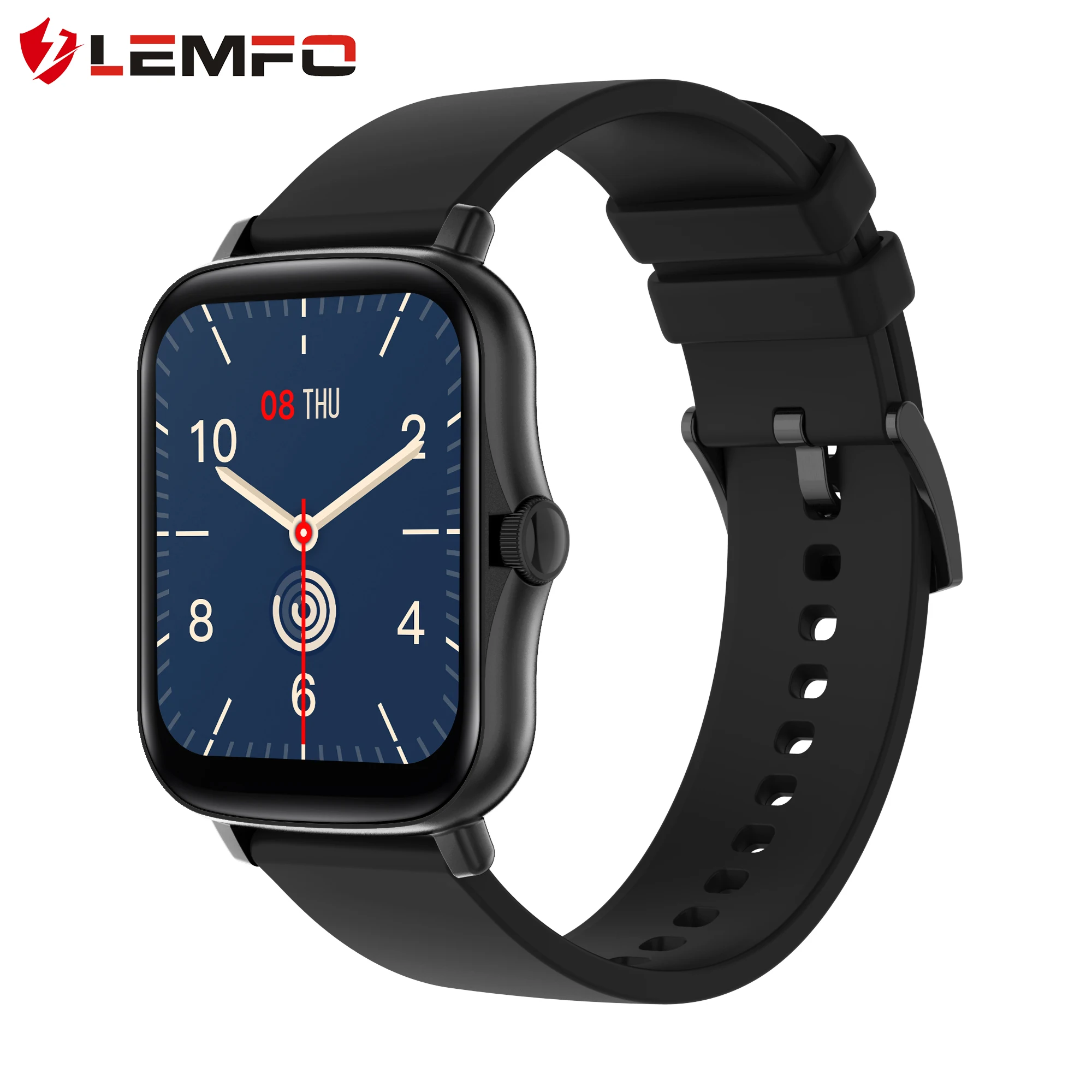 LEMFO-reloj inteligente Y20 para hombre y mujer, accesorio de pulsera resistente al agua IP67 con seguimiento de actividad deportiva, pantalla completamente táctil de 2021 pulgadas, GTS 2 2e, pk P8 Plus, 1,69