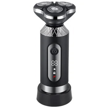 

Fast Charging Electric Shaver, Rechargeable Full-Body Flushing ligent Digital Display Shaver, Multi-Function Shaver