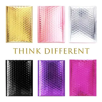 

10Pcs Aluminum Foil Bags Bubble Film Storage Bag Waterproof Self Sealing Mailers Padded Mailing Envelope Gift Packing Bag Pouch