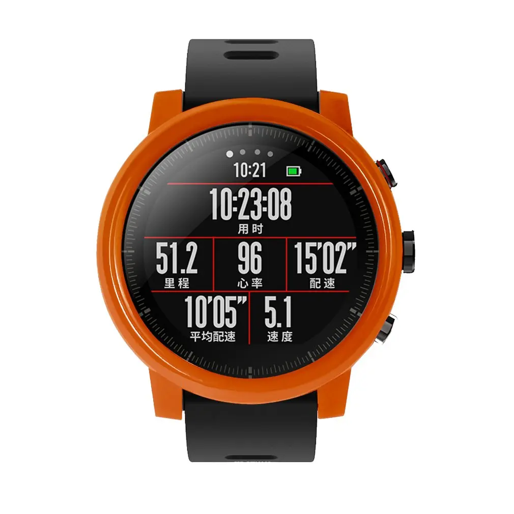 Защитная оболочка экрана Amazfit 2/2S Stratos полная Рамка PC защитный чехол для amazfit 2 часы Stratos
