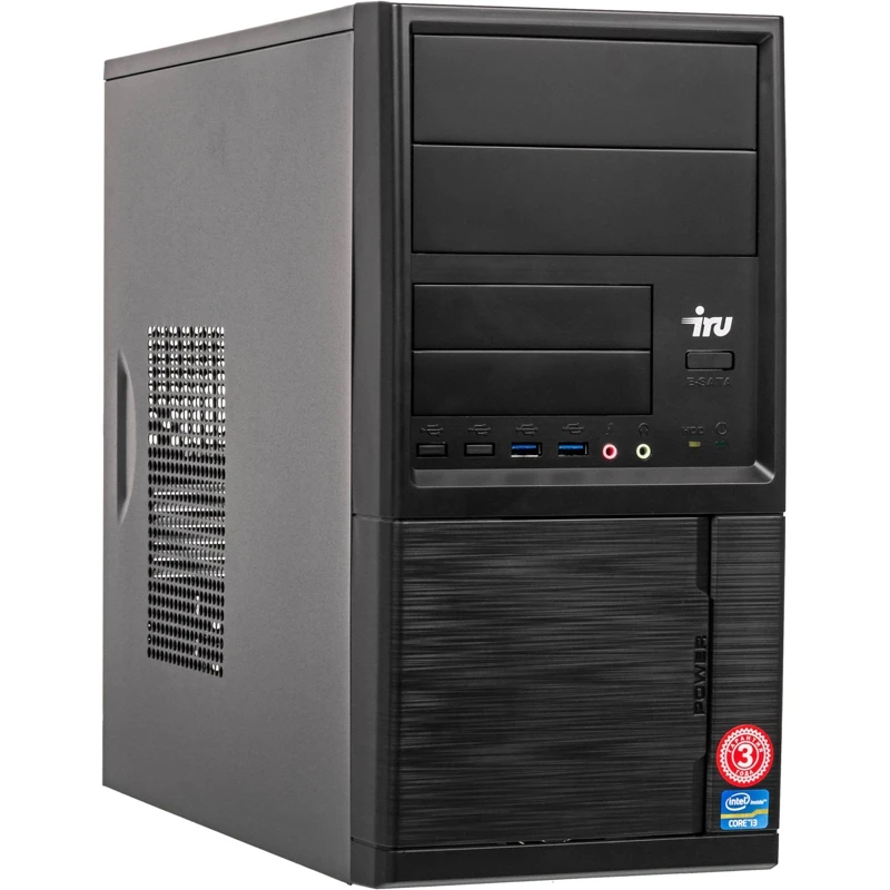 PC IRU Home 228 A8 9600/4 GB/SSD120Gb/R7/W10Pro64/black