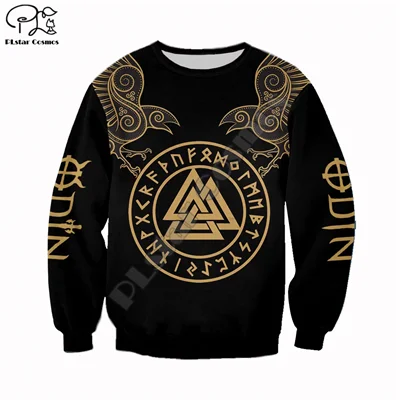 Sweatshirts Ух девушка Viking Татуировка воина Модный спортивный костюм на каждый день 3DfullPrint худи/Толстовка/куртка/для мужчин и женщин, стиль-1 - Цвет: Sweatshirts