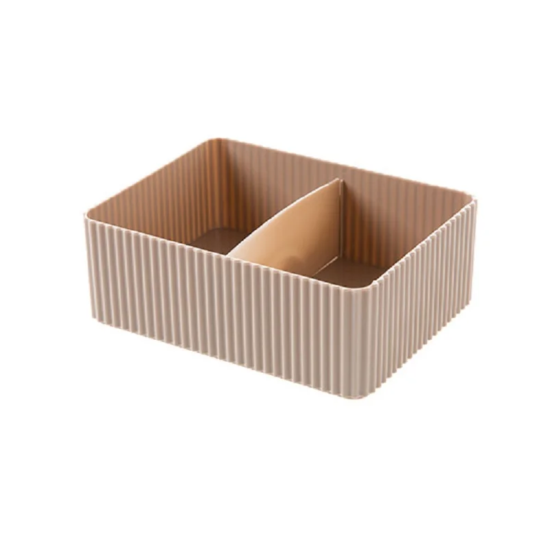 WBBOOMING пластиковый домашний офисный ящик для хранения для ванной комнаты сетка настольная коробка для хранения мелочей органайзер для Макияжа Косметический шкаф ящик Чехол - Цвет: Coffee M