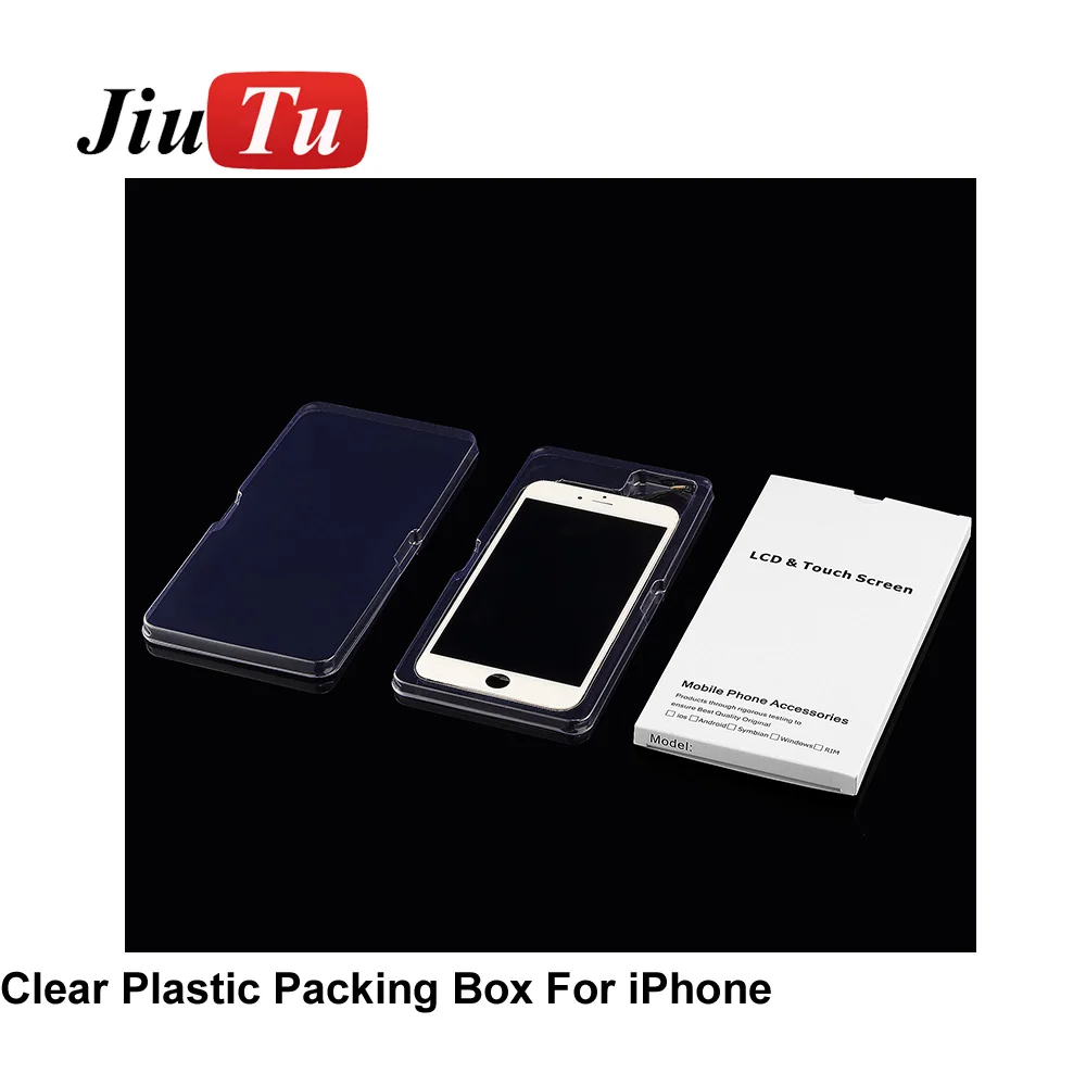 100pcs lot Jiutu Lcd Package Packaging Packing Box For Iphone X 10 8 8