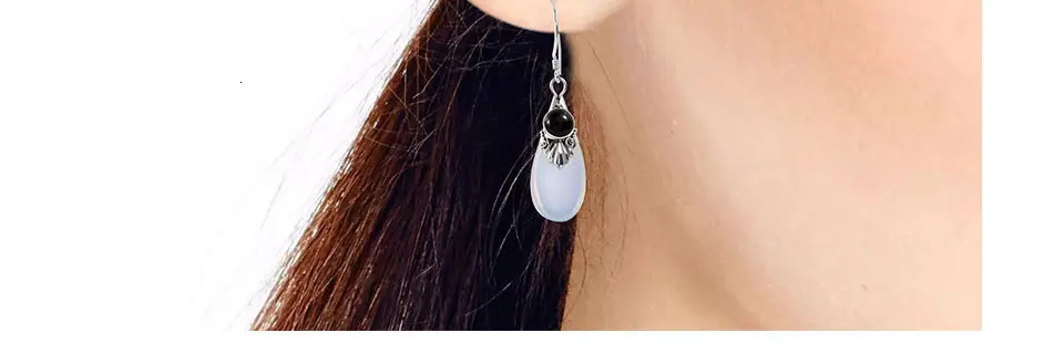 H79faba289e6d464f8621a0063ffa815fl - WEGARASTI Silver 925 Jewelry Droplets Amethyst Moonstone Dangle Drop 925 Sterling Silver Earring Female Wedding Party Jewelry