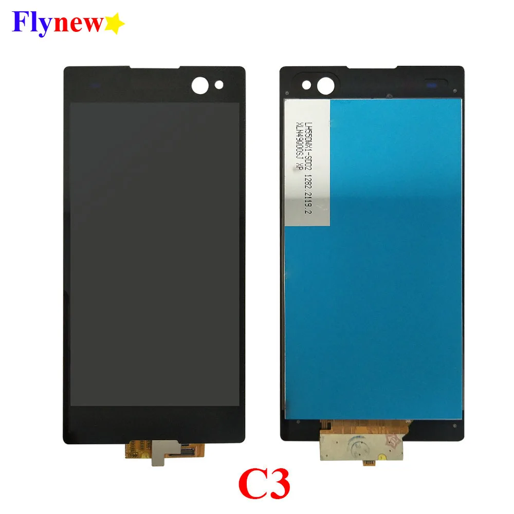 ЖК-дисплей Tela с сенсорным экраном для SONY Xperia C3 D2533 D2502 дигитайзером сенсорная