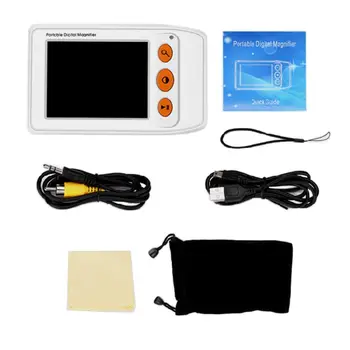 

Digital Magnifier 2-25X Magnification 3.5 Inch LCD Screen Seniors Reading Aid