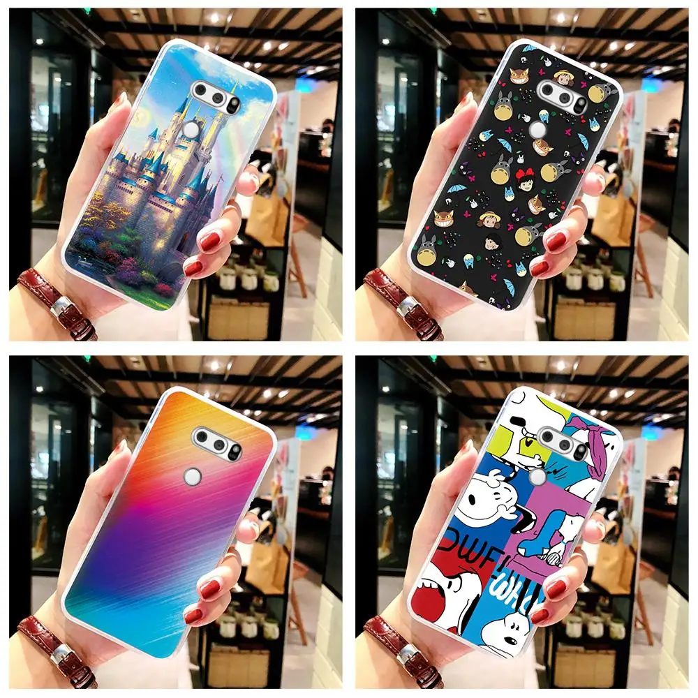 Мягкий чехол для LG V30/LG V30 Plus/LG + Водонепроницаемый грязеотталкивающий | Мобильные