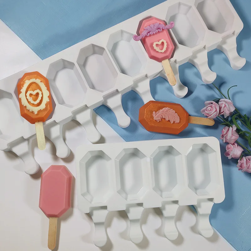 Силиконовая форма для мороженого 3D формочка сделай сам ручной работы