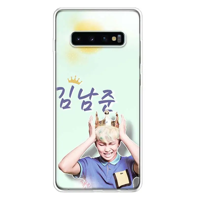 Рэп монстров RM Namjoon крышка чехол для телефона для samsung Galaxy A10 A20E A30 A40 A50 A70 A50S A80 M30S A6 A7 A8 A9 Plus+ Coque