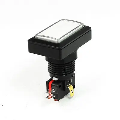 

AC 125V/250V 15A Illuminated Rectanglular White Momentary Pushbutton Switch