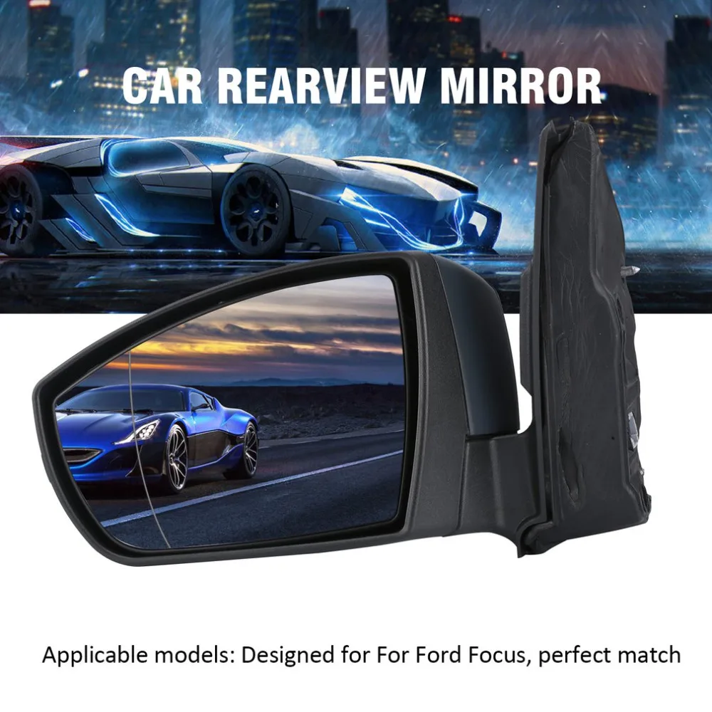 Новинка, для Ford Focus, для автомобиля, справа/слева, со стороны водителя, загрунтованное электрическое дверное крыло, зеркало заднего вида, автомобильные аксессуары