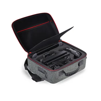 

HOT-Travel Carrying Case Hard Shell Storage Bag for Nintendo Switch Console & Accessories with 21 Game Cartridges