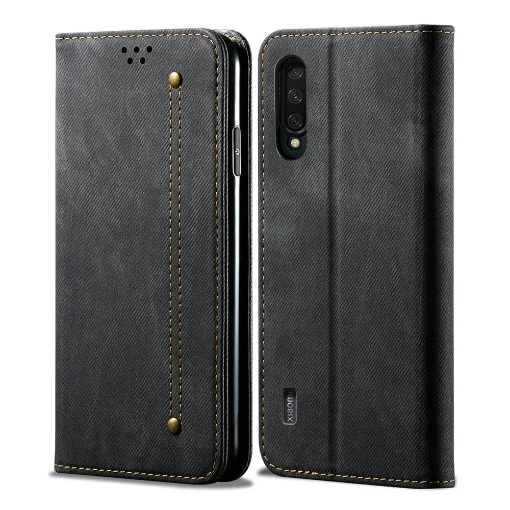 Кожаный ковбойский джинсовый кошелек чехол для mi Xiao mi CC9 чехол Funda Xiaomi mi CC9e чехол твердый флип-чехол для Xiaomi mi CC 9 e 9e Coque