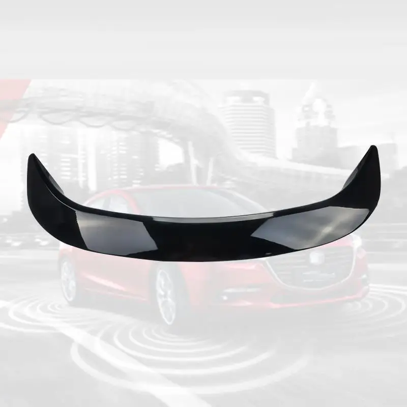 Персонализированные Авто автомолдинги аксессуары декоративные части автомобиля Стайлинг Спойлеры крылья 14 15 16 17 18 для Mazda Axela - Цвет: MODEL B